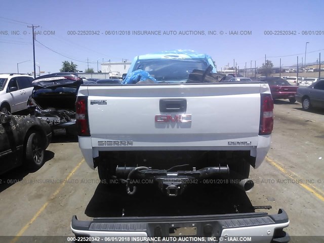 1GT42YEY5HF120913 - 2017 GMC SIERRA K3500 DENALI WHITE photo 8