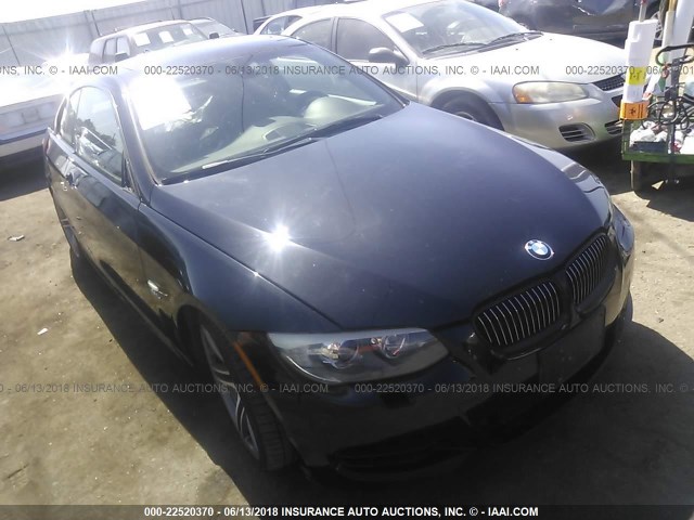 WBAKG1C51CE618868 - 2012 BMW 335 I SULEV BLACK photo 1