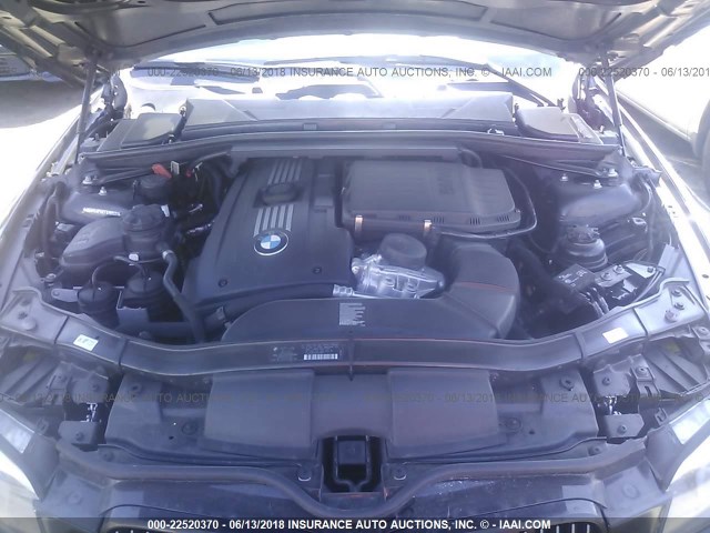 WBAKG1C51CE618868 - 2012 BMW 335 I SULEV BLACK photo 10