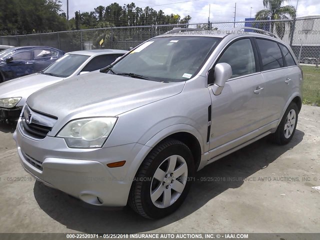 3GSDL73748S525193 - 2008 SATURN VUE XR SILVER photo 2