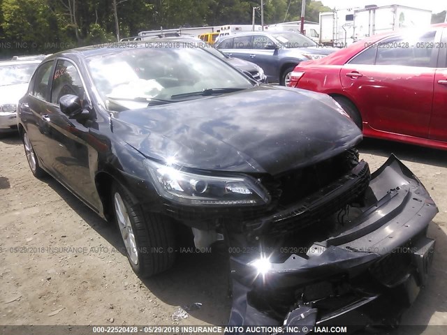 1HGCR2F89FA108889 - 2015 HONDA ACCORD EXL BLACK photo 1