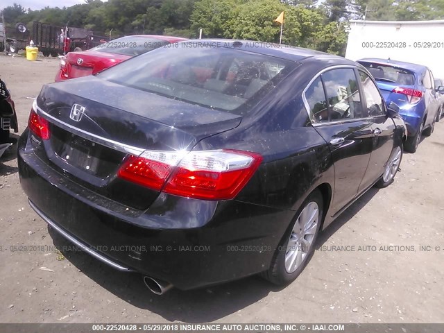 1HGCR2F89FA108889 - 2015 HONDA ACCORD EXL BLACK photo 4