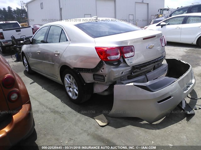 1G11C5SL5FF321420 - 2015 CHEVROLET MALIBU 1LT 金色 照片 3