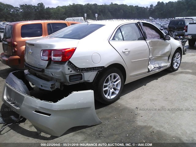 1G11C5SL5FF321420 - 2015 CHEVROLET MALIBU 1LT 金色 照片 4