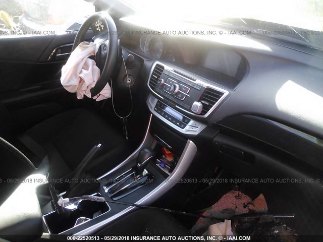 1HGCR2F54FA123595 - 2015 HONDA ACCORD SPORT BURGUNDY photo 5