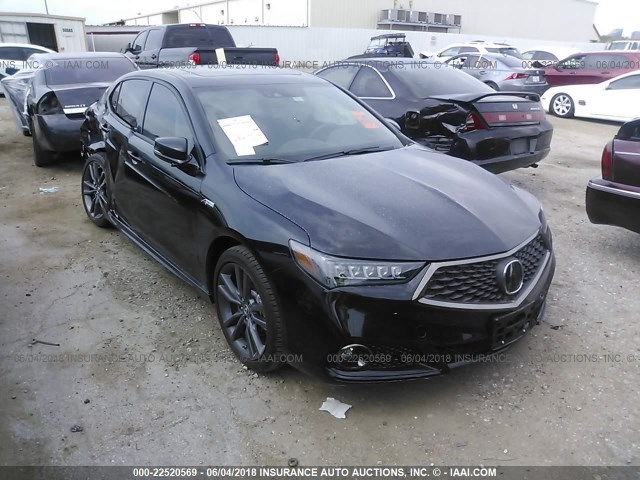 19UUB2F6XJA013452 - 2018 ACURA TLX TECH+A/TCH+AR BLACK photo 1