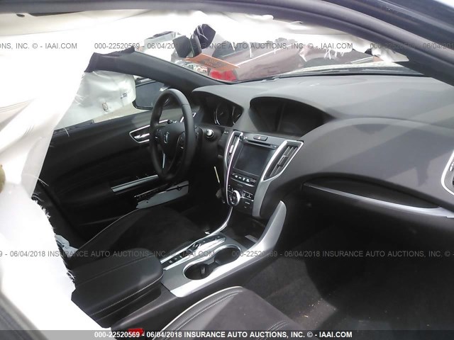 19UUB2F6XJA013452 - 2018 ACURA TLX TECH+A/TCH+AR BLACK photo 5