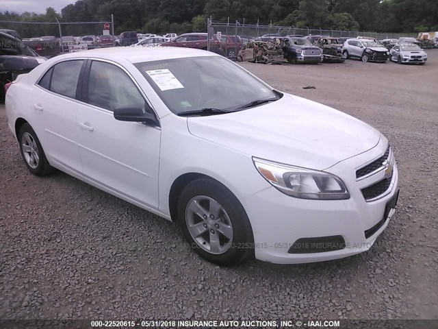 1G11A5SA1DF313302 - 2013 CHEVROLET MALIBU LS 白色 照片 1