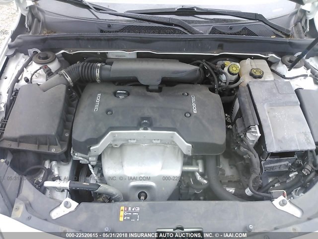 1G11A5SA1DF313302 - 2013 CHEVROLET MALIBU LS 白色 照片 10