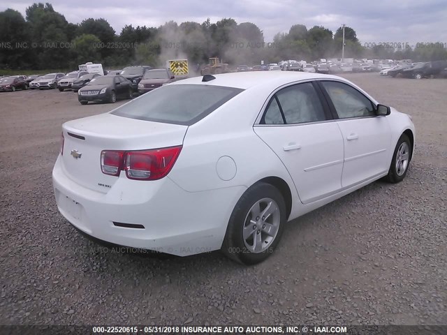 1G11A5SA1DF313302 - 2013 CHEVROLET MALIBU LS 白色 照片 4