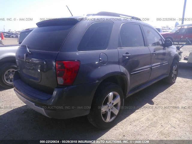 2CKDL63F276055202 - 2007 PONTIAC TORRENT GRAY photo 4