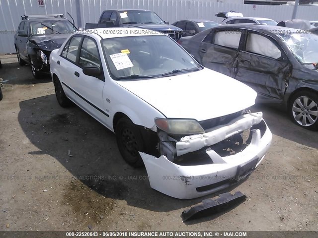 JM1BJ225230153364 - 2003 MAZDA PROTEGE DX/LX/ES WHITE photo 1