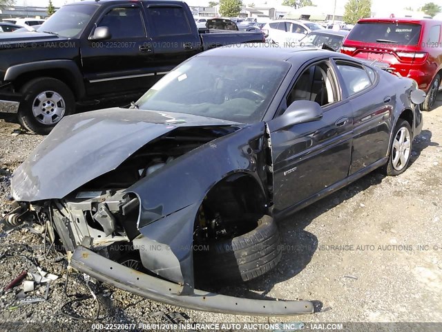 2G2WC55C481113830 - 2008 PONTIAC GRAND PRIX GXP GRAY photo 2