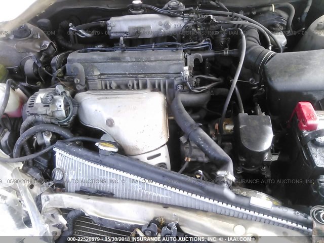 4T1BG22K81U054229 - 2001 TOYOTA CAMRY CE/LE/XLE GOLD photo 10