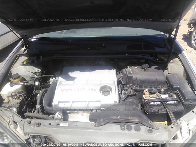4T1BF30K45U093837 - 2005 TOYOTA CAMRY LE/XLE/SE Gümüş foto 10