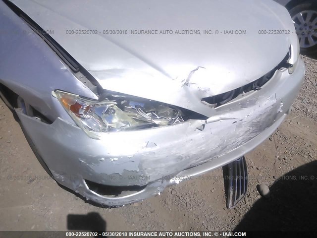 4T1BF30K45U093837 - 2005 TOYOTA CAMRY LE/XLE/SE Gümüş foto 6