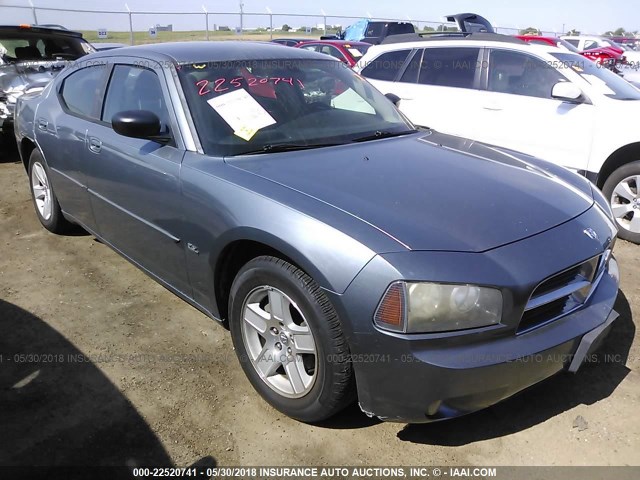 2B3KA43G66H399671 - 2006 DODGE CHARGER SE/SXT Light Blue photo 1