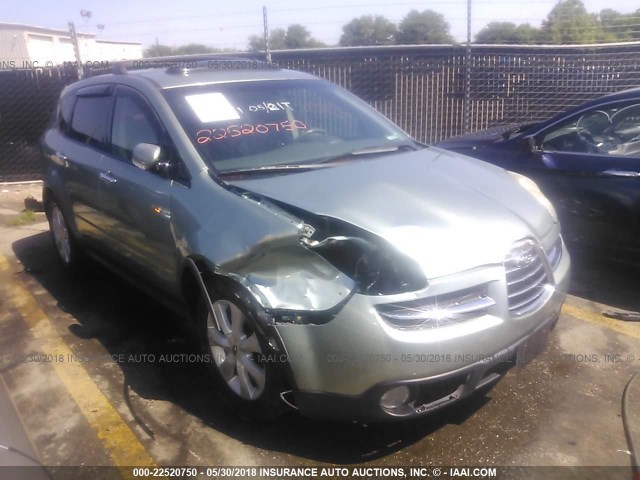 4S4WX85C064430602 - 2006 SUBARU B9 TRIBECA 3.0 H6/3.0 H6 LIMITED GREEN photo 1