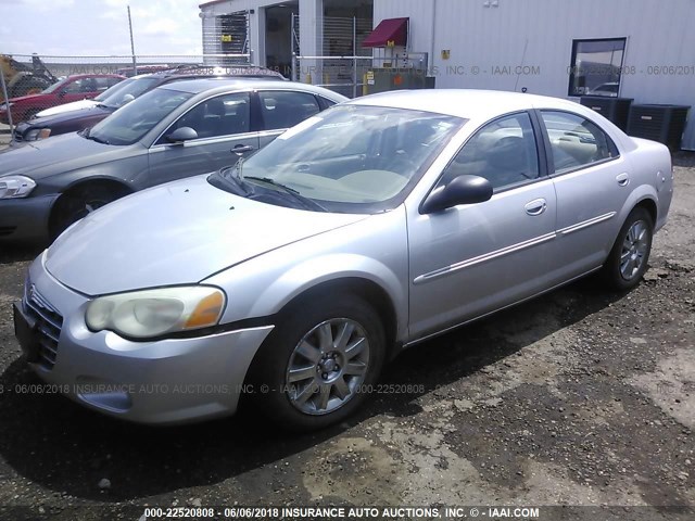 1C3EL66R06N147280 - 2006 CHRYSLER SEBRING LIMITED SILVER photo 2