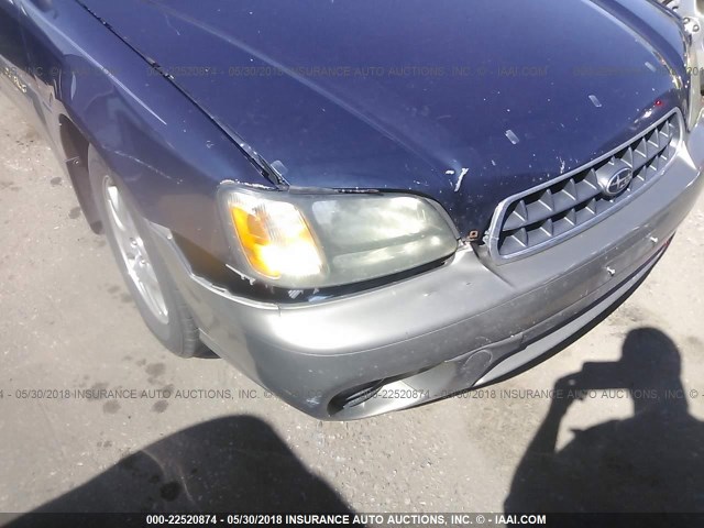 4S3BH675237650739 - 2003 SUBARU LEGACY OUTBACK AWP 蓝色 照片 6