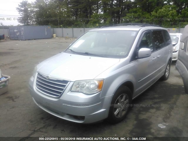 2A8HR54P38R759958 - 2008 CHRYSLER TOWN & COUNTRY TOURING SILVER photo 2