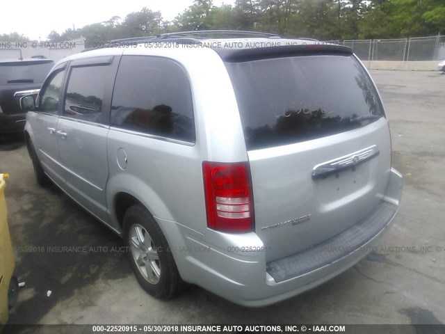 2A8HR54P38R759958 - 2008 CHRYSLER TOWN & COUNTRY TOURING SILVER photo 3