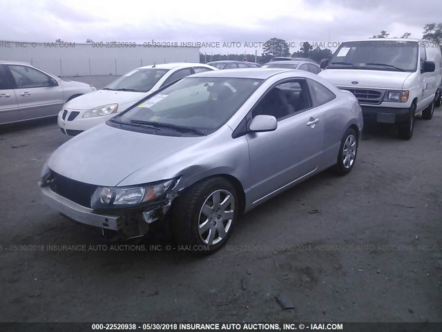 2HGFG1B6XAH538474 - 2010 HONDA CIVIC LX Gümüş foto 2