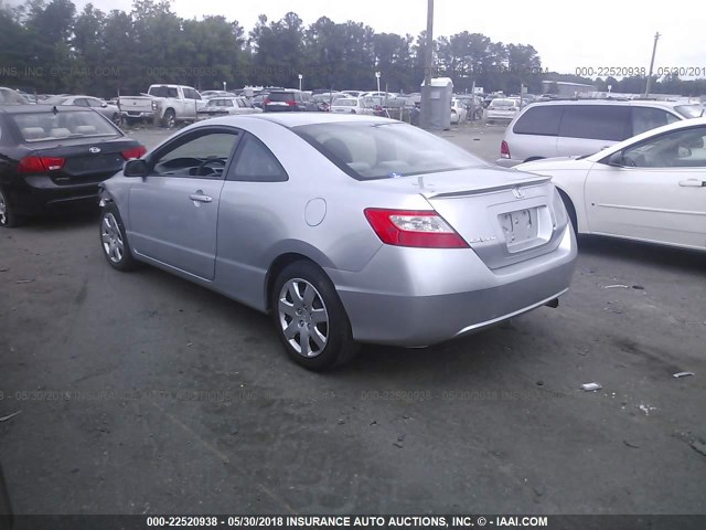 2HGFG1B6XAH538474 - 2010 HONDA CIVIC LX Gümüş foto 3