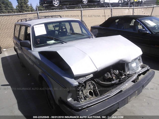 YV1AX8855H1740075 - 1987 VOLVO 245 DL/GL GRAY photo 1