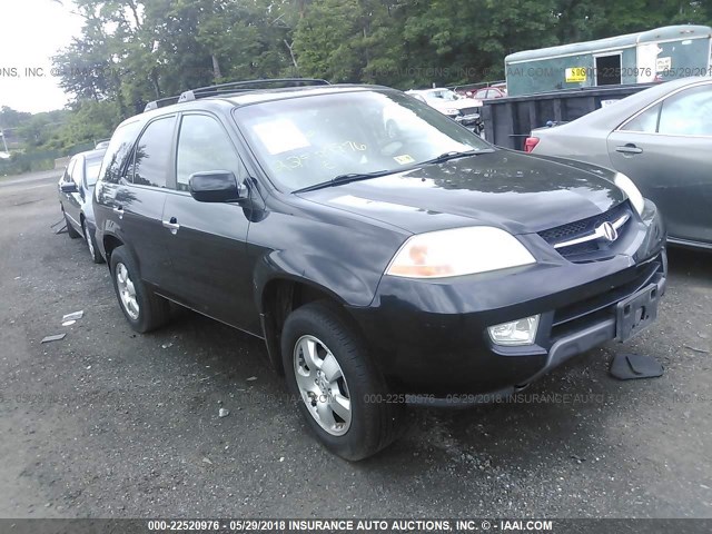 2HNYD18243H555109 - 2003 ACURA MDX BLACK photo 1