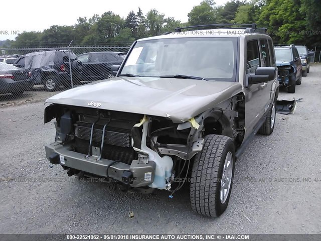 1J8HG58246C129893 - 2006 JEEP COMMANDER LIMITED BROWN photo 6