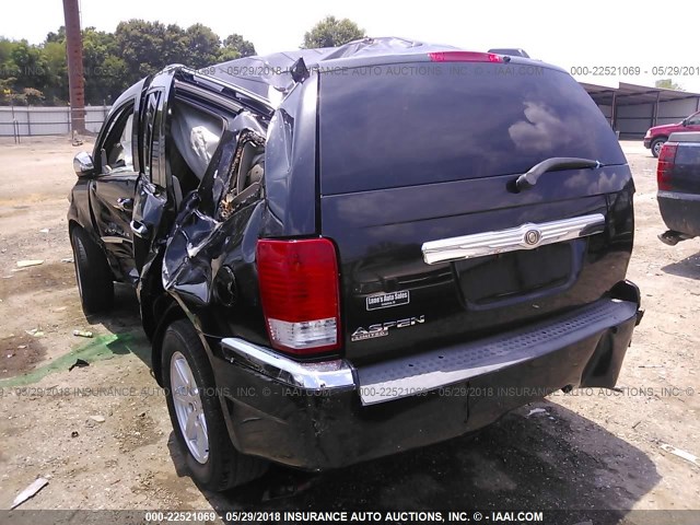 1A8HX58N98F121770 - 2008 CHRYSLER ASPEN LIMITED BLACK photo 3
