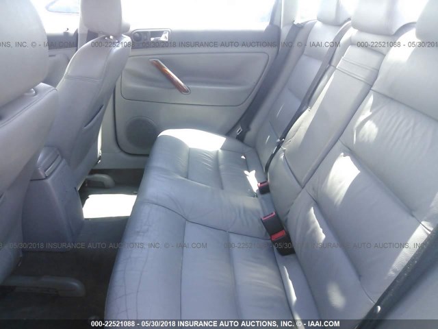 WVWPD63B74P159789 - 2004 VOLKSWAGEN PASSAT GLS GRAY photo 8