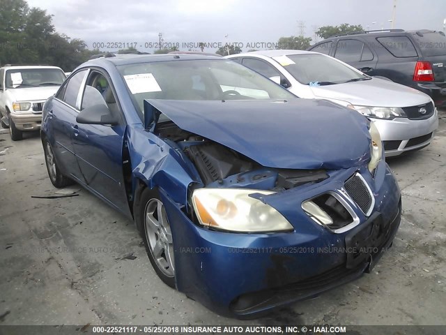 1G2ZG58N474187198 - 2007 PONTIAC G6 SE BLUE photo 1