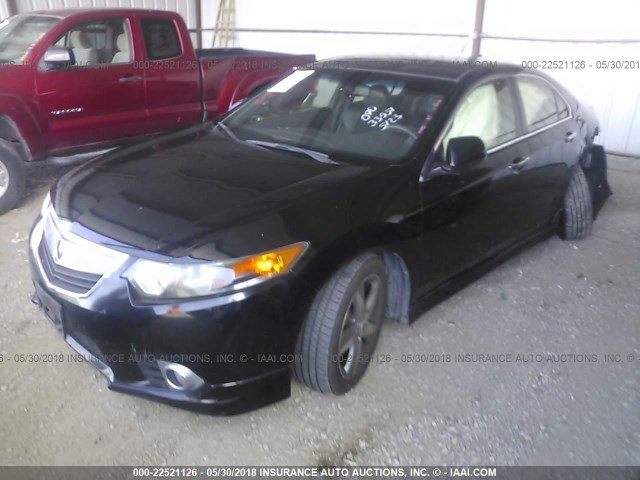 JH4CU2E86CC015843 - 2012 ACURA TSX SE BLACK photo 2