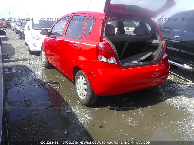 KL1TJ62614B182453 - 2004 CHEVROLET AVEO LS 红色 照片 3