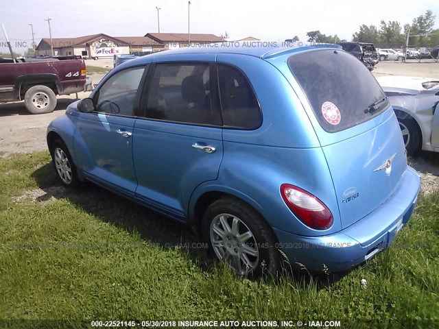 3A8FY58B48T128268 - 2008 CHRYSLER PT CRUISER TOURING BLUE photo 3