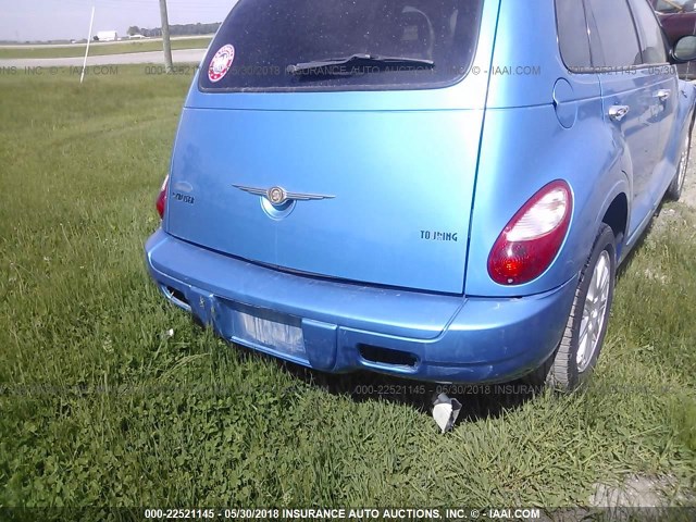 3A8FY58B48T128268 - 2008 CHRYSLER PT CRUISER TOURING BLUE photo 6