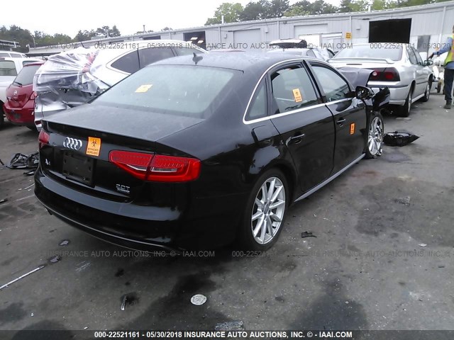 WAUFFAFL5FN038817 - 2015 AUDI A4 PREMIUM PLUS BLACK photo 4