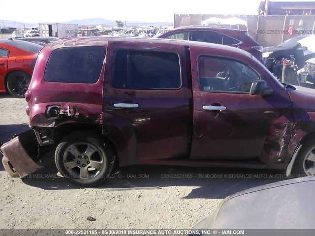 3GNDA13D26S587135 - 2006 CHEVROLET HHR LS Qırmızı foto 6