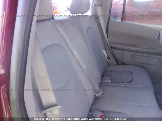3GNDA13D26S587135 - 2006 CHEVROLET HHR LS Qırmızı foto 8