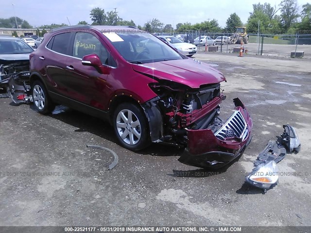 KL4CJFSB4FB175399 - 2015 BUICK ENCORE CONVENIENCE 红色 照片 1