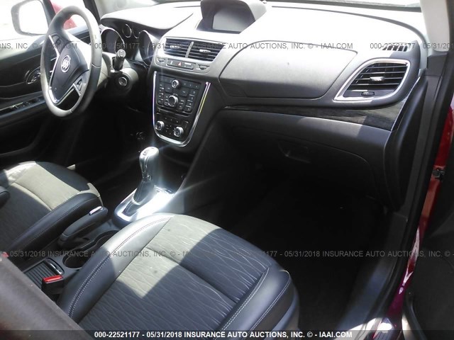 KL4CJFSB4FB175399 - 2015 BUICK ENCORE CONVENIENCE 红色 照片 5