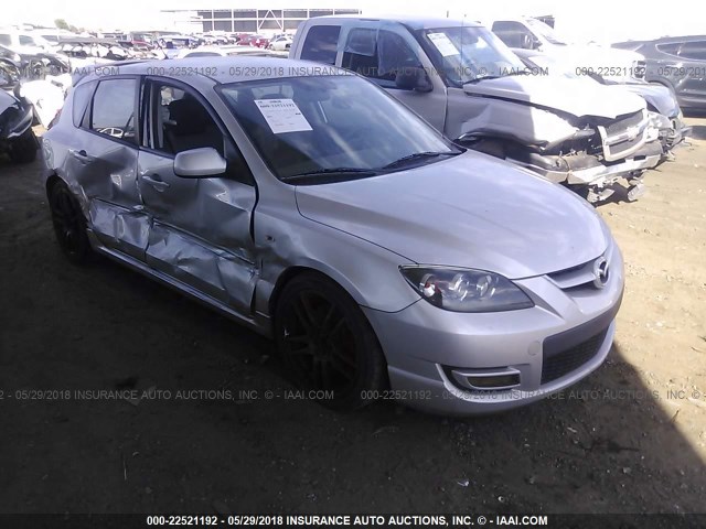 JM1BK34L471629144 - 2007 MAZDA SPEED 3 SILVER photo 1
