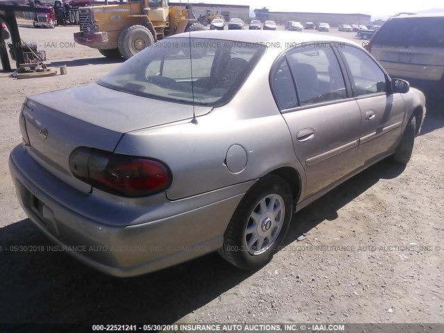 1G1NE52M8VY133935 - 1997 CHEVROLET MALIBU LS 香槟色 照片 4