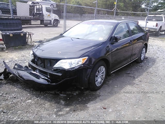 4T1BF1FK7DU279981 - 2013 TOYOTA CAMRY L/SE/LE/XLE 黑色 照片 2