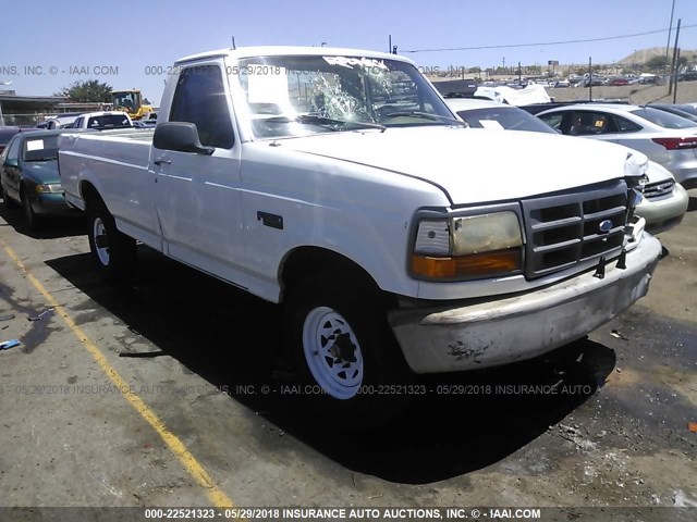 1FTHF25H5TLB25137 - 1996 FORD F250 WHITE photo 1