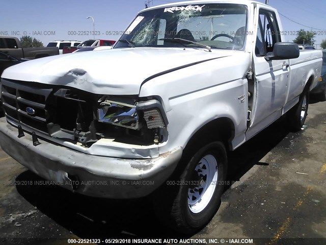 1FTHF25H5TLB25137 - 1996 FORD F250 WHITE photo 6