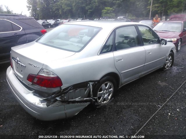 4T1BF28B53U278474 - 2003 TOYOTA AVALON XL/XLS SILVER photo 4