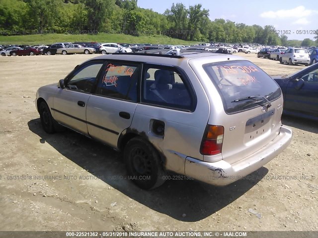 JT2AE09V3R0072207 - 1994 TOYOTA COROLLA DX BEIGE photo 3